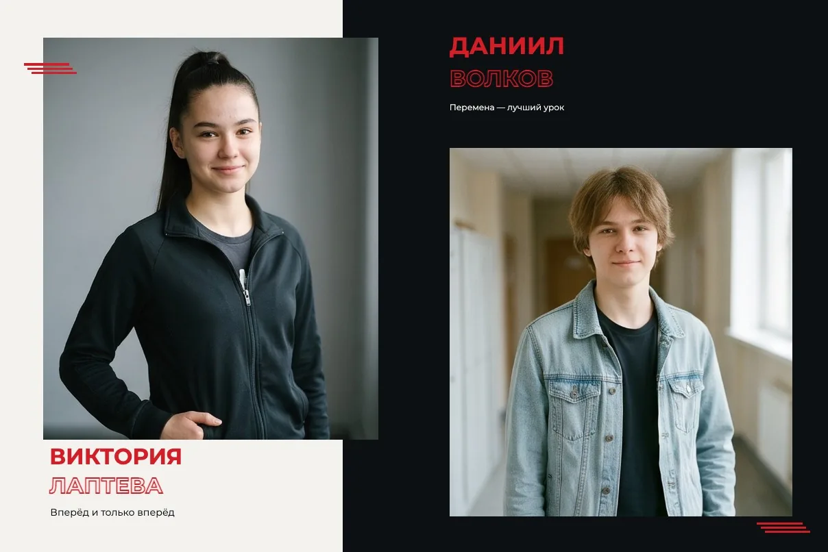 Ученики · разворот 1